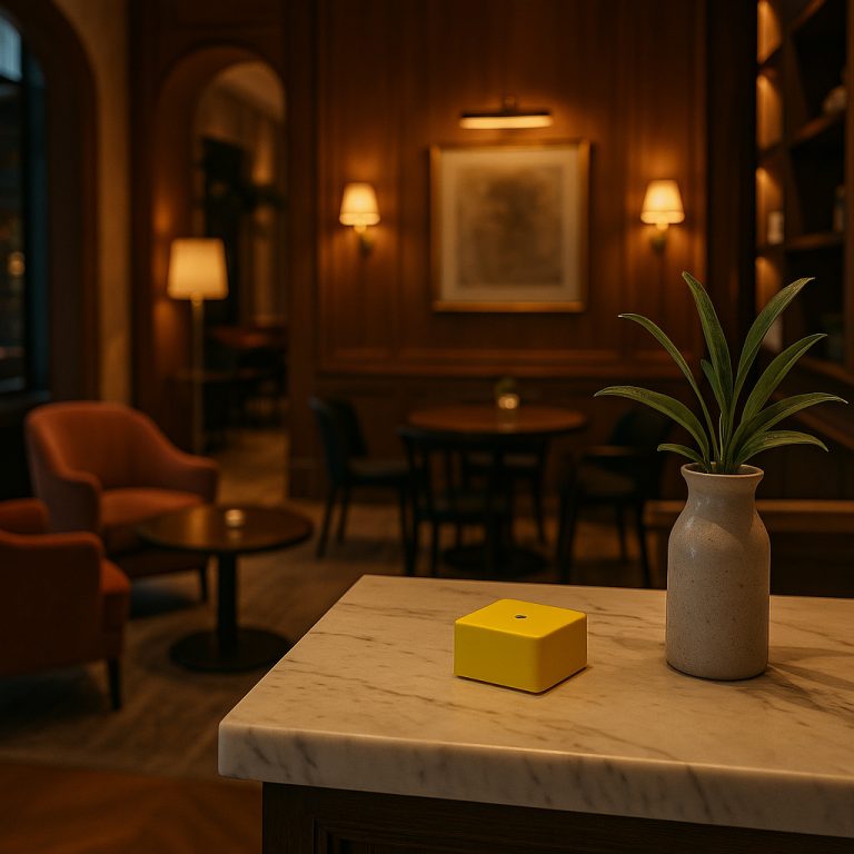 Stylish Kitchen Interior monitor